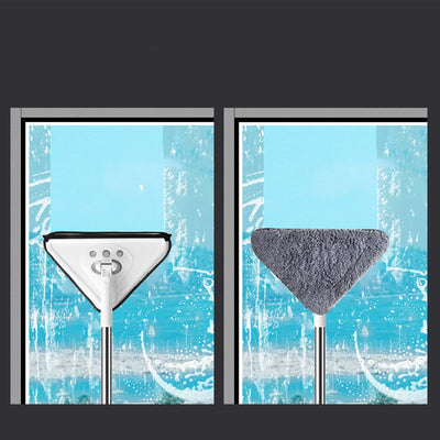 Triangle Mop Sweeping Duster Household Sweeping Dust Cleaning Glass Wall Ceiling Cleaning Car